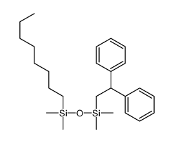 [dimethyl(octyl)silyl]oxy-(2,2-diphenylethyl)-dimethylsilane Structure