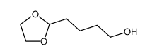 4-(1,3-dioxolan-2-yl)butan-1-ol结构式