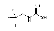 1-(2,2,2-Trifluoroethyl)thioure结构式