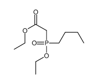 ethyl 2-[butyl(ethoxy)phosphoryl]acetate Structure