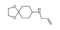 N-allyl-1,4-dioxaspiro[4.5]decan-8-amine Structure