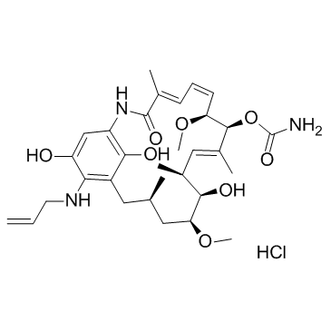 Retaspimycin Hydrochloride结构式