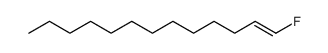 1-fluorotridec-1-ene结构式