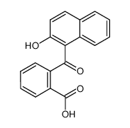 2-(2-hydroxy-[1]naphthoyl)-benzoic acid Structure