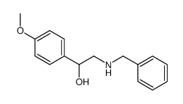 2-(benzylamino)-1-(4-methoxyphenyl)ethanol Structure