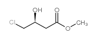甲基 (S)-4-氯-3-羟基丁酸酯结构式