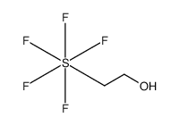 Sulfur, pentafluoro(2-hydroxyethyl)-, (OC-6-21) Structure