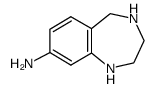 2,3,4,5-四氢-1H-苯并[e][1,4]二氮杂卓-8-胺结构式