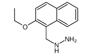 (2-乙氧基萘-1-甲基)-肼结构式