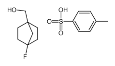 (4-fluoro-1-bicyclo[2.2.1]heptanyl)methanol,4-methylbenzenesulfonic acid Structure
