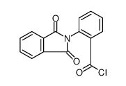 Benzoyl chloride, 2-(1,3-dihydro-1,3-dioxo-2H-isoindol-2-yl) Structure