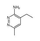 4-ethyl-6-methylpyridazin-3-amine Structure