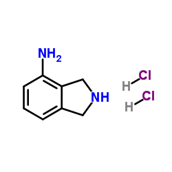 4-氨基异吲哚啉二盐酸盐结构式