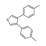 3,4-DI-P-TOLYL-THIOPHENE Structure