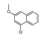1-chloro-3-methoxynaphthalene Structure