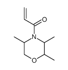 1-(2,3,5-trimethylmorpholin-4-yl)prop-2-en-1-one Structure