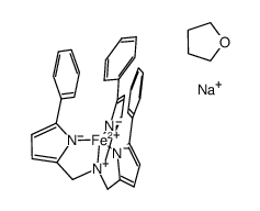 [(tris(5-phenylpyrrol-2-ylmethyl)amine)Fe(II)][Na(thf)]结构式