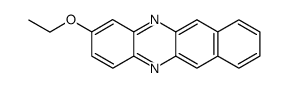 2-ethoxy-benzo[b]phenazine结构式