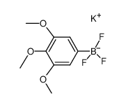 potassium (3,4,5-trimethoxyphenyl)trifluoroborate Structure