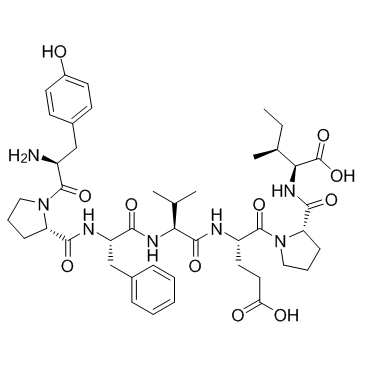 β-Casomorphin (human)结构式