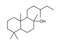 2,5,5,8a-tetramethyl-1-(3-methylpentyl)-3,4,4a,6,7,8-hexahydro-1H-naphthalen-2-ol Structure