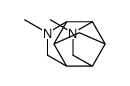 2,7-Diazatetracyclo(3.3.3.04,9.08,11)undecane, N,N'-dimethyl Structure