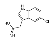 2-(5-chloro-1H-indol-3-yl)acetamide Structure
