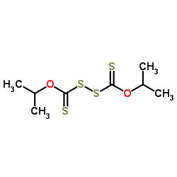 二硫化二异丙基黄原酸酯结构式