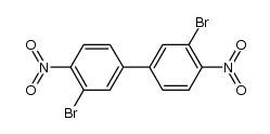 3,3'-dibromo-4,4'-dinitrobiphenyl Structure