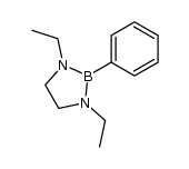1,3-diethyl-2-phenyl-1,3,2-diazaboracyclopentane结构式