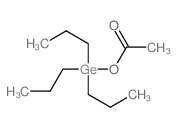 Acetic acid,tripropylgermyl ester结构式
