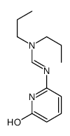 N-(2-pyridone-6-yl)-N',N'-di-n-propylformamidine Structure