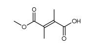 dimethyl-fumaric acid monomethyl ester Structure