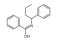 N-(1-phenylbutyl)benzamide Structure