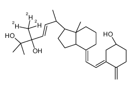 24,25-Dihydroxy Vitamin D2-d3结构式