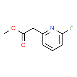 Methyl 2-(6-fluoropyridin-2-yl)acetate Structure