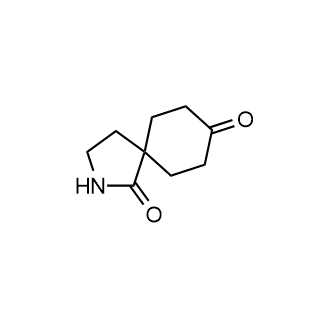 2-氮杂螺[4.5]癸烷-1,8-二酮结构式