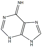 6H-Purin-6-imine, 3,9-dihydro-, (Z)- (9CI)结构式