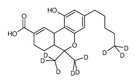 (+/-)-11-nor-9-carboxy-delta9-thc-d9结构式