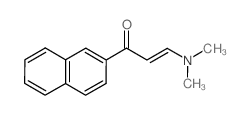 (2E)-3-(二甲氨基)-1-(萘-2-基)丙-2-烯-1-酮结构式