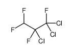 1,1,2-trichloro-1,2,3,3-tetrafluoropropane Structure
