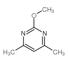 2-methoxy-4,6-dimethylpyrimidine structure