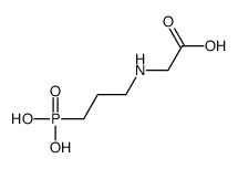 2-(3-phosphonopropylamino)acetic acid Structure