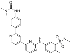 hSMG-1 inhibitor 11e结构式