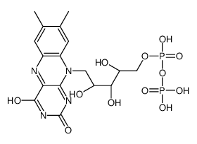riboflavin 5'-pyrophosphate结构式