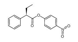 4-nitrophenyl (R)-2-phenylbutanoate Structure