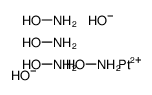 hydroxylamine,platinum(2+),dihydroxide Structure