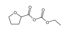 (ethyl carbonic) tetrahydrofuran-2-carboxylic anhydride Structure