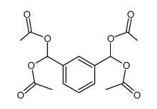 1,3-bis-diacetoxymethyl-benzene结构式