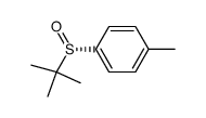 tert-butylsulfinyl-p-toluene结构式